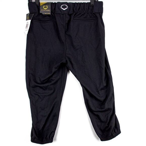 Evoshield Men's Baseball 3/4 Slider Tights L Black Drawstring Elastic Band New - Picture 12 of 14